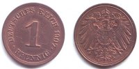 Kaiserreich 1 Pfennig 1 Pfennig - großer Adler -