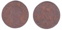 Frankreich 5 Centimes Napoleon III. (1852 - 1870) -