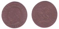 Frankreich 5 Centimes Napoleon III. (1852 - 1870) -
