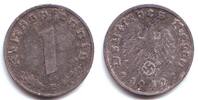 Drittes Reich 1 Reichspfennig 1 Reichspfennig - mit Hakenkreuz -