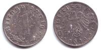 Drittes Reich 1 Reichspfennig 1 Reichspfennig - mit Hakenkreuz -