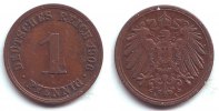 Kaiserreich 1 Pfennig 1 Pfennig - großer Adler -