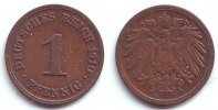 Kaiserreich 1 Pfennig 1 Pfennig - großer Adler -