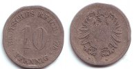 Kaiserreich 10 Pfennig 10 Pfennig - kleiner Adler -