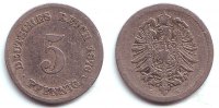 Deutschland 5 Pfennig 5 Pfennig - kleiner Adler -