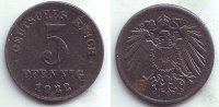 Kaiserreich 5 Pfennig 5 Pfennig -