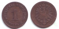 Kaiserreich 1 Pfennig 1 Pfennig - kleiner Adler -