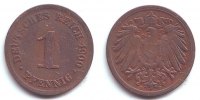 Kaiserreich 1 Pfennig 1 Pfennig - großer Adler -
