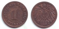 Kaiserreich 1 Pfennig 1 Pfennig - großer Adler -