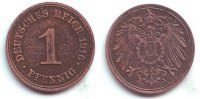 Kaiserreich 1 Pfennig 1 Pfennig - großer Adler -