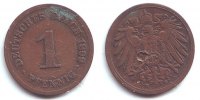 Kaiserreich 1 Pfennig 1 Pfennig - großer Adler -
