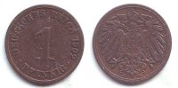 Kaiserreich 1 Pfennig 1 Pfennig - großer Adler -