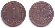 Kaiserreich 1 Pfennig 1 Pfennig - großer Adler -