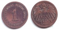 Kaiserreich 1 Pfennig 1 Pfennig - großer Adler -