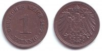 Kaiserreich 1 Pfennig 1 Pfennig - großer Adler -
