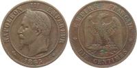Frankreich 10 Centimes Napoleon III. (1852 - 1870) -