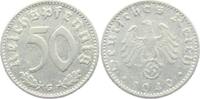 Drittes Reich 50 Reichspfennig 50 Reichspfennig - mit Hakenkreuz -