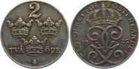 Schweden 2 Öre Gustaf V. (1907 - 1950) -