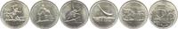 Russland 5 x 5 Rubel 5 x 5 Rubel - 70 Jahre WWII -