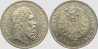 Württemberg 5 Mark König Karl von Württemberg (1864-1891) -