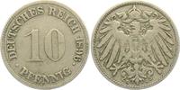 Kaiserreich 10 Pfennig 10 Pfennig - großer Adler -