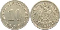 Kaiserreich 10 Pfennig 10 Pfennig - großer Adler -
