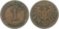 Kaiserreich 1 Pfennig 1 Pfennig - großer Adler -