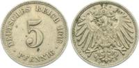 Kaiserreich 5 Pfennig 5 Pfennig - großer Adler -