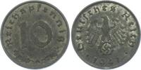 Drittes Reich 10 Reichspfennig 10 Reichspfennig - mit Hakenkreuz -