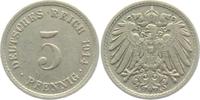 Kaiserreich 5 Pfennig 5 Pfennig - großer Adler -