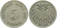 Kaiserreich 5 Pfennig 5 Pfennig - großer Adler -