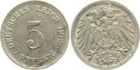 Kaiserreich 5 Pfennig 5 Pfennig - großer Adler -