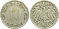 Kaiserreich 10 Pfennig 10 Pfennig - großer Adler -