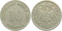 Kaiserreich 10 Pfennig 10 Pfennig - großer Adler -