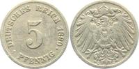 Kaiserreich 5 Pfennig 5 Pfennig - großer Adler -