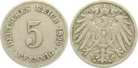 Kaiserreich 5 Pfennig 5 Pfennig - großer Adler -