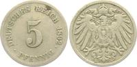 Kaiserreich 5 Pfennig 5 Pfennig - großer Adler -