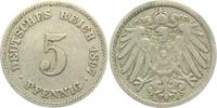 Kaiserreich 5 Pfennig 5 Pfennig - großer Adler -