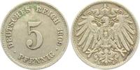 Kaiserreich 5 Pfennig 5 Pfennig - großer Adler -