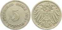 Kaiserreich 5 Pfennig 5 Pfennig - großer Adler -