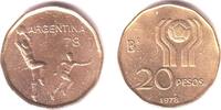 Argentinien 20 Pesos Fußball WM 1978 in Argentinien -