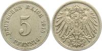 Kaiserreich 5 Pfennig 5 Pfennig - großer Adler -