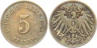 Kaiserreich 5 Pfennig 5 Pfennig - großer Adler -