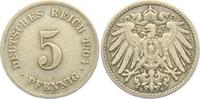 Kaiserreich 5 Pfennig 5 Pfennig - großer Adler -