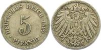 Kaiserreich 5 Pfennig 5 Pfennig - großer Adler -