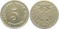 Kaiserreich 5 Pfennig 5 Pfennig - großer Adler -