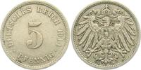 Kaiserreich 5 Pfennig 5 Pfennig - großer Adler -