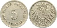 Kaiserreich 5 Pfennig 5 Pfennig - großer Adler -