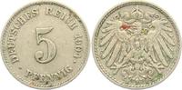 Kaiserreich 5 Pfennig 5 Pfennig - großer Adler -