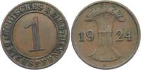 Weimar 1 Pfennig 1 Reichspfennig -